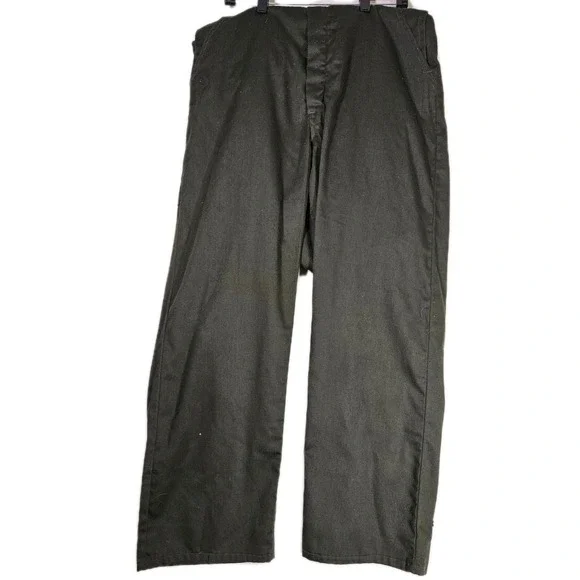 Vintage Walls Army Green Work Mechanics Coveralls - Picture 13 of 16